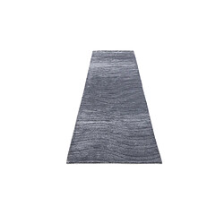 Avis Vidal Tapis de couloir en laine 300x84 gris Darya