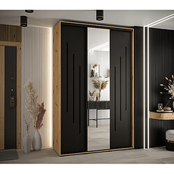 Abiks Meble Armoire DAVOS 9 À Portes Coulissantes 235,2/150/45 3 Portes