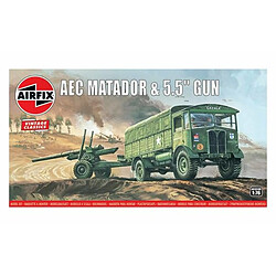 AEC Matador & 5.5inch Gun,Vintage Classics - 1:76e - Airfix