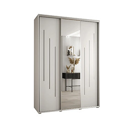 Abiks Meble Armoire DAVOS 9 À Portes Coulissantes 235,2/170/60 3 Portes