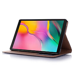 Avis Etui en PU modèle de livre rétro avec support café pour votre Samsung Galaxy Tab A 8.0 Wi-Fi (2019)T290/LTE T295