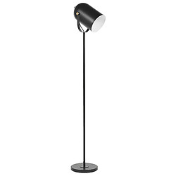 Beliani Lampadaire en métal noir 156 cm TYRIA