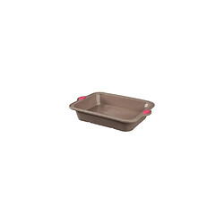 Ac-Deco Moule rectangle - 32,5 x 23 x 6,45 cm - Silicone - Marron