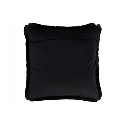 Dansmamaison Coussin Alpha Carre Polyester Noir