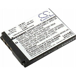 Batterie compatible pour Sony Cyber-shot DSC-G3, DSC-T2, DSC-T2/B, DSC-T2/G, DSC-T2/L, DSC-T2/P, DSC-T2/W, DSC-T200, DSC-T200/B, DSC-T200/R, DSC-T200/S, DSC-T500, DSC-T500B, DSC-T500R, DSC-T500S, DSC-T70, DSC-T70/B, DSC-T70/P, DSC-T70/S, DSC-T70/W,