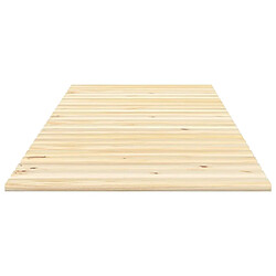 Vidaxl Lattes de lit 70x200 cm bois de pin massif