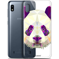 Caseink Coque Pour Samsung Galaxy A10 (6.2 ) [Gel HD Polygon Series Animal - Souple - Ultra Fin - Imprimé en France] Panda