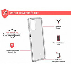 Force Case Coque Renforcée pour Samsung Galaxy S20 Plus LIFE Transparent