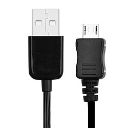 Wewoo Câble noir pour Samsung, Sony, HTC, LG, Huawei et autres Smartphone, spiralé à 90cm enroulé rétractable Données / Chargeur Micro USB