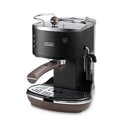 DELONGHI ECOV 310.BK Machine expresso classique Icona Vintage - Noir Marron