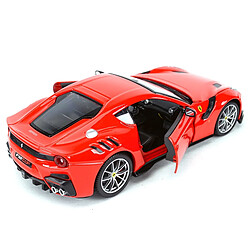 Universal 1: 24 Voiture de sport Moulée sous pression statique Collectible Modèle Voiture Jouet(Rouge)