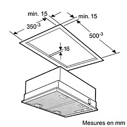 Groupe filtrant 53 cm 590m3/h inox - d5655x1 - NEFF