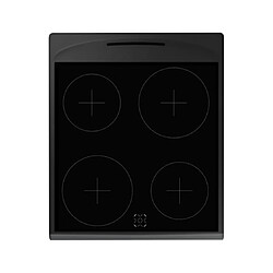 Acheter Cuisinière vitrocéramique 62l 4 feux noir mat - FACV203N - FAGOR