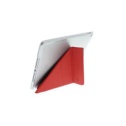 MW Étui pour iPad Air 9.7'' 2014 Folio Slim avec Fonction Stand Multi-position Rouge