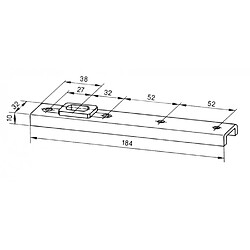 Avis DORMAKABA BRAS DU BAS 74561 ACIER PTE ALU