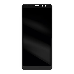 Avizar Clappio Bloc Complet pour Samsung Galaxy A8 2018 Écran LCD et Vitre Tactile Noir