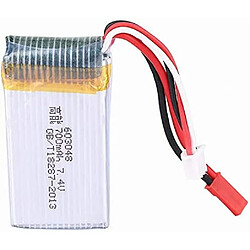 Batterie Lipo Rechargeable 3 Pièces (7.4V 700mAh) pour Drone Rc Quadcopter MJX X600