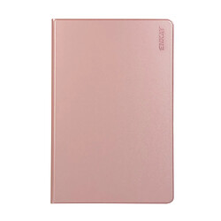 Etui en PU supérieur avec support or rose pour votre Samsung Galaxy Tab S6 SM-T860 (Wi-Fi)/T865 (LTE)