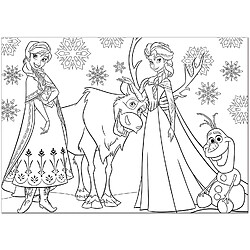 Avis Disney La Reine des neiges ? Puzzle Double Face Douce SU