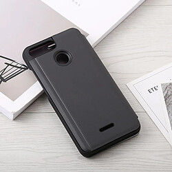 Avis Wewoo Coque Housse en cuir pour miroir Xiaomi Redmi 6A avec support noir