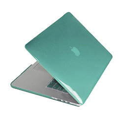 Wewoo Housse Étui vert pour Macbook Pro Retina 15,4 pouces de protection en cristal dur