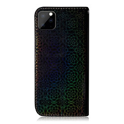 Avis Wewoo Housse Coque Pour iPhone 11 Pro Max couleur unie boucle magnétique avec horizontale étui en cuir PU titulaire et fentes cartes et portefeuille et lanière noir