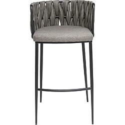 Karedesign Tabouret de bar Cheerio gris Kare Design 