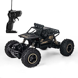 Wewoo Voiture radiocommandée HD6141 116 Jouet tout-terrain télécommandé Bigfoot à quatre roues pour enfants noir