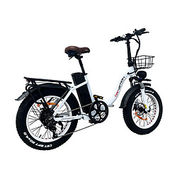 Avis Vélo Électrique DrveTion CT20 - Moteur 750W Batterie 48V15AH - Blanc Perle