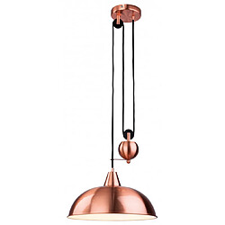 Luminaire Center Suspension Century, cuivre brossé