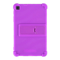 Coque en silicone Souple avec béquille violet pour votre Samsung Galaxy Tab A 8.0 (2019) with S Pen SM-P200