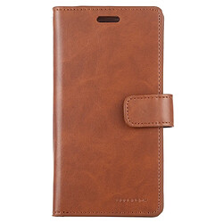 Wewoo Coque Pour iPhone 11 Pro Etui à rabat en cuir avec support logements cartes et porte-monnaie Marron