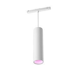 Philips Hue Perifo Suspension cylindrique - Blanc, compatible Bluetooth, fonctionne avec Alexa, Google Assistant et Apple Homekit