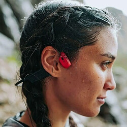 Acheter Écouteurs sans fil sport - SUUNTO Wing - Conduction osseuse - Powerbank inclus - Rouge