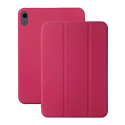 Etui en PU + TPU magnétique rouge vin pour votre iPad mini (2021)