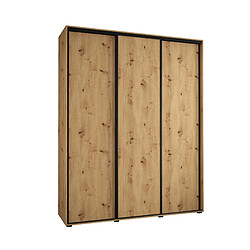 Abiks Meble Armoire DAVOS 1 À Portes Coulissantes 235,2/190/45 3 Portes