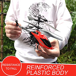 Universal 23cm RC Helicopter 2 CH 2 Channel Mini RC Drone(Rouge)