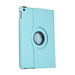 Avis Etui en PU litchi avec support bleu clair pour votre Apple iPad 10.2 (2019)