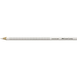 FABER-CASTELL Crayon de couleur Colour GRIP, blanc ()