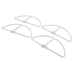 4pcs Garde-hélice Pare-chocs Amovible en Plastique Pièces de Remplacement pour Dji Phantom 4 Pro