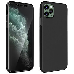 Avizar Coque iPhone 11 Pro Max Protection Rigide Intégral Avant Souple noir