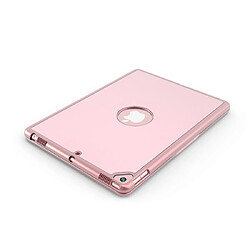 Acheter Wewoo F102S pour iPad 10.2 pouces en alliage d'aluminium clavier Bluetooth rétro-éclairé coloré + étui de protection or rose