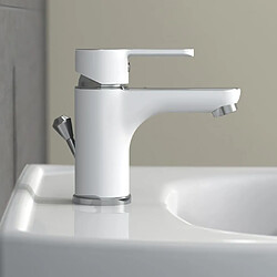 Avis EISL Mitigeur de lavabo DIZIANI blanc-chrome