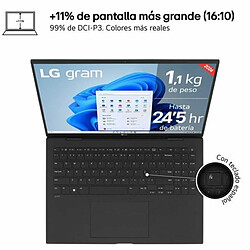 Avis Ordinateur Portable LG 16ZD90S-G.AX75B 16" Intel Evo Core Ultra 7 155H 16 GB RAM 512 GB SSD