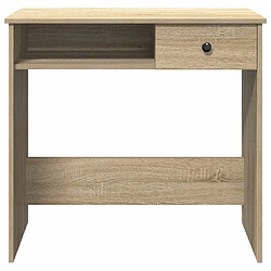 Acheter vidaXL Bureau Chêne Sonoma 80x40x75 cm Aggloméré