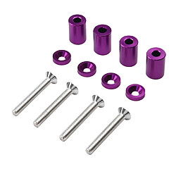 Acheter Kits d'entretoise d'entretoise de conduit de hotte en alliage pour tout le violet de moteur turbo d'échange de moteur