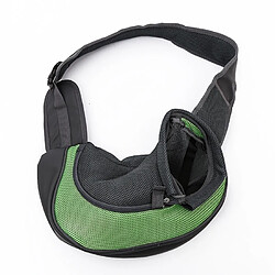 Wewoo Chien et chat Sling Carrier vert Mains libres réversible Pet Papoose sac, taille: petit