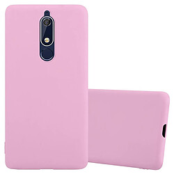 Cadorabo Coque Nokia 5,1 Etui en Rose