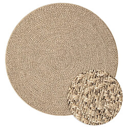 vidaXL Tapis 90 cm aspect jute intérieur et extérieur