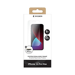 BigBen Connected Protection d'Écran pour iPhone 14 Pro Max en Verre Trempé avec SmartFrame Transparent pas cher